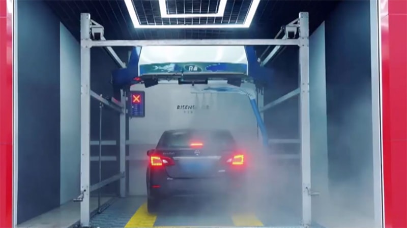 Lavadero automático de autos (un brazo)