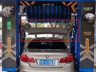 Secador de aire: sistema de secado con seguimiento de contornos para vehículos de cualquier forma