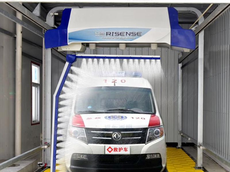 Túnel de desinfección de ambulancias